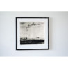 Industrial Morning- Resinotype over Silver leaves - Alternative Photography print by David Heger
