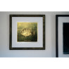 Goldfish I. - Resinotype over Gold leaves - Alternative Photography print by David Heger