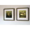 Goldfish II. - Resinotype over Gold leaves - Alternative Photography print by David Heger