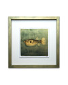 Goldfish II. - Resinotype over Gold leaf - Alternative Photography print by David Heger