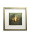 Goldfish III. - Resinotype over Gold leaves - Alternative Photography print by David Heger