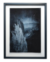 Starry Night over Bohemian Land - hand made alternative photography Resinotype