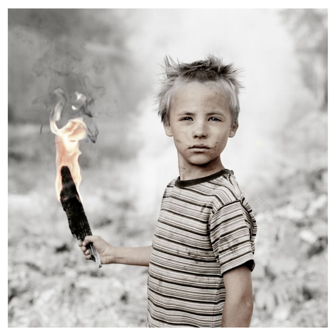 Nezbedný chlapec - umělecká fotografie | David Heger