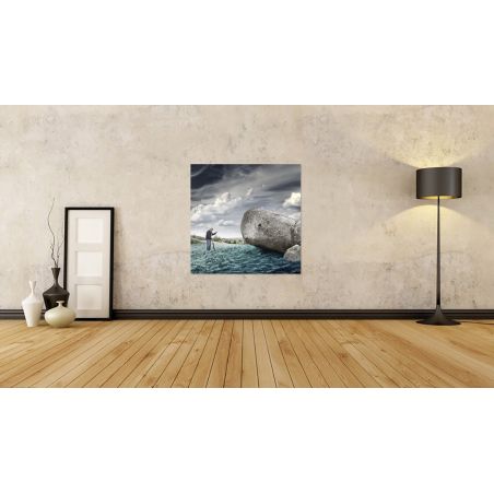 Old Man and the Whale - art print - 9