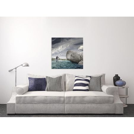 Old Man and the Whale - art print - 10