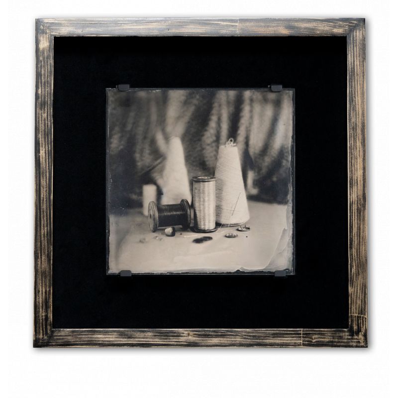 Spools of Thread - Ambrotype (one of a kind)
