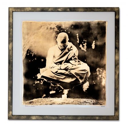 Bohemian Buddha - Resinotype - Alternative Photography print by David Heger